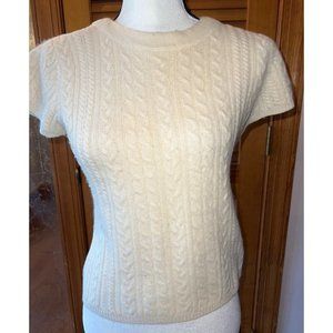 Dana Buchman Angora Lambswool Sweater — Large